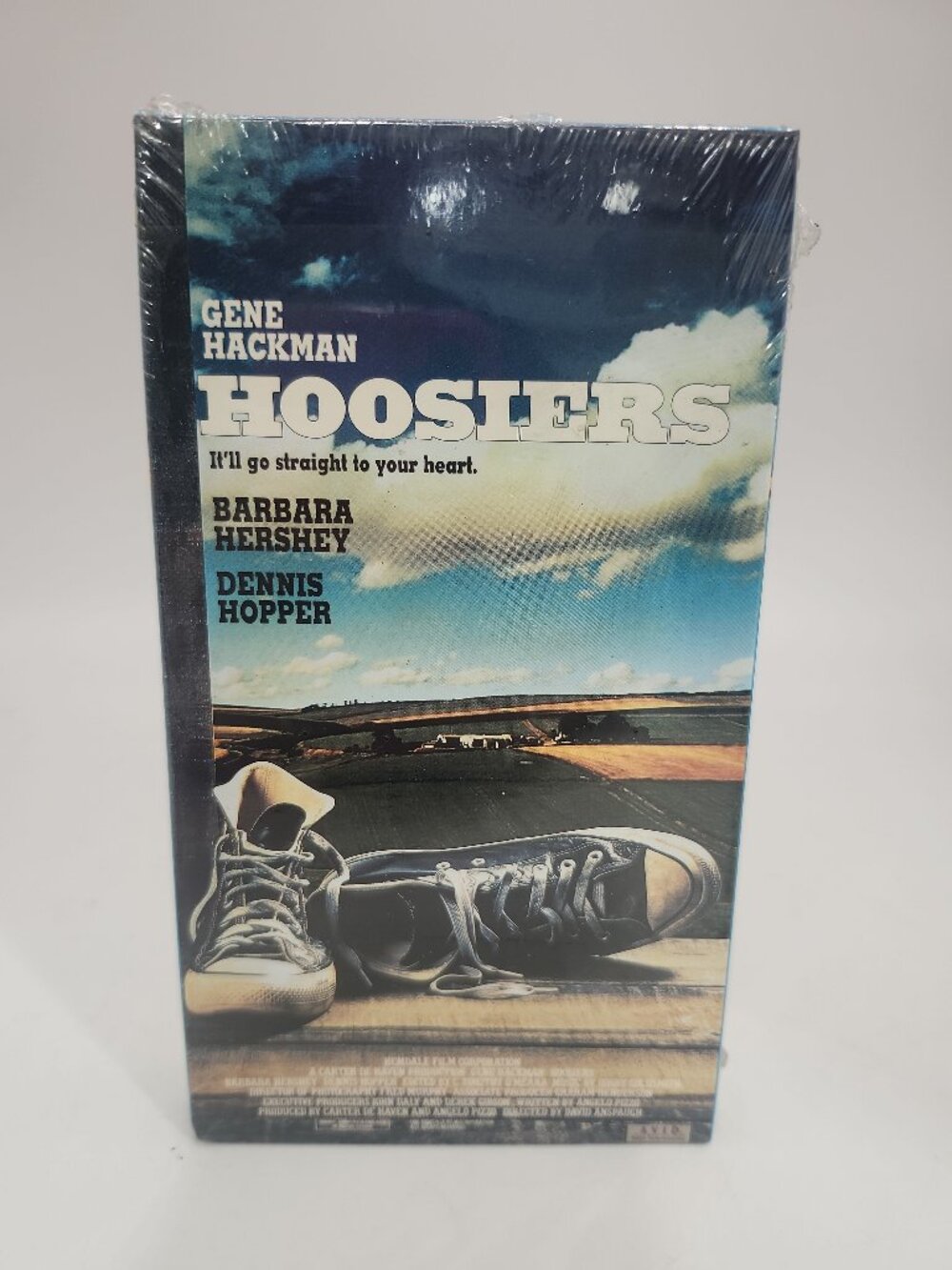 Vintage, Never Opened Sealed Hoosiers VHS Tape